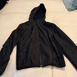 Nixon Black Windbreaker Jacket